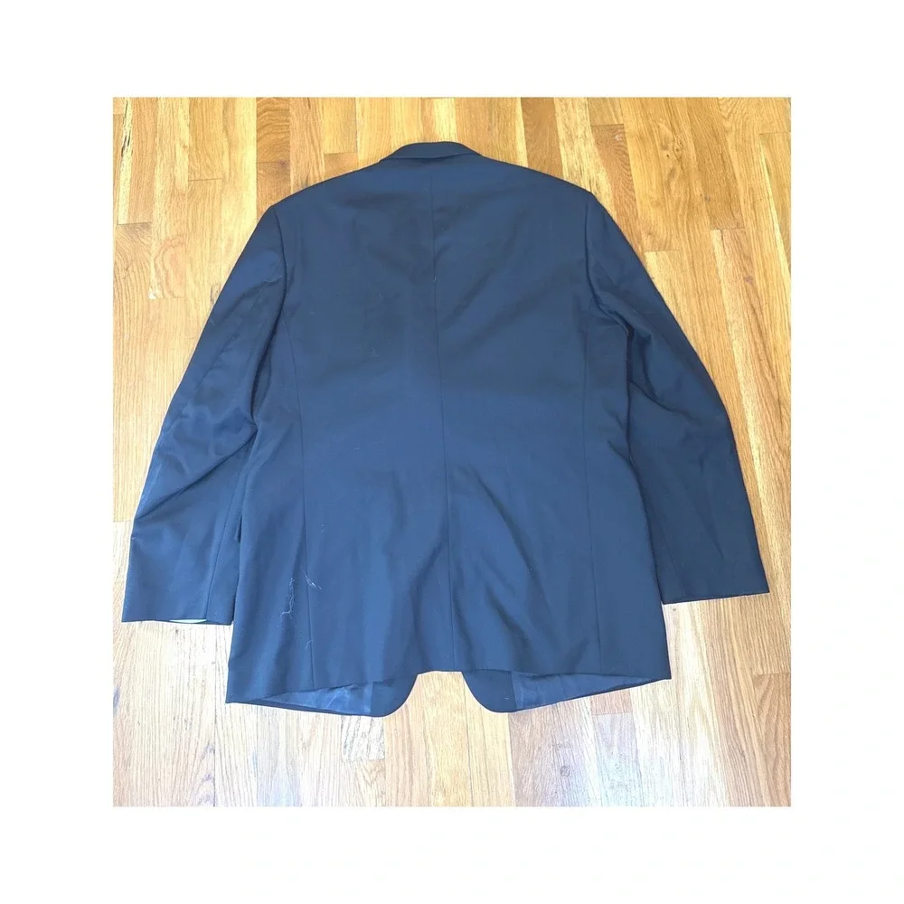 Missoni Mens Blazer Sport Coat Black Italy Size 44 Luxury
